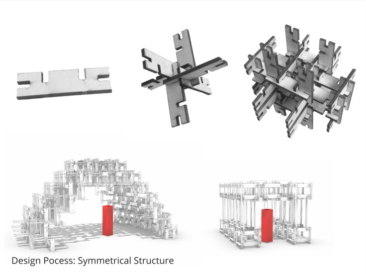 Team 1 Reciprocal Frame Pavillion – Timber Tectonics in the Digital Age